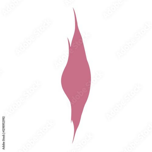 Abstract Pink Bloom: An abstract representation of a delicate bloom, with soft edges and a vibrant pink hue, suggestive of growth, beauty, and the ephemeral nature of life.