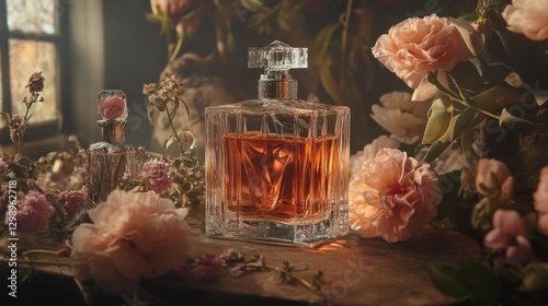 Texture nature light parfume