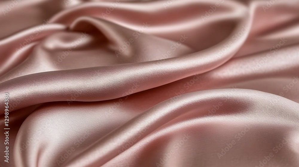 Elegant Pale Pink Satin Fabric Texture Wavy and Smooth Surface Background for Fashionable Design Project Elegant Pale Pink Satin Fabric Texture Wavy and Smooth Surface Background for Fashionable Design Project