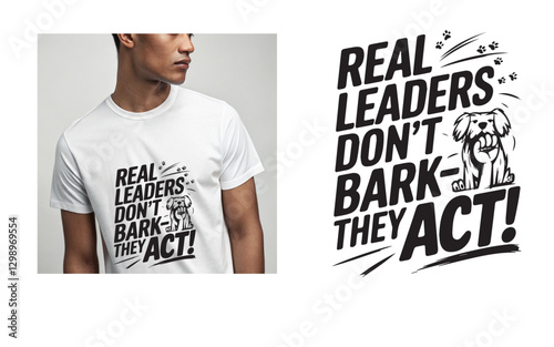 Motivational and funny text typography and illustration t-shirt design.