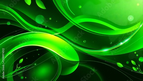 abstract green background