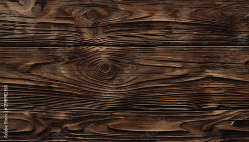 Dark wood background. Wood planks texture. Old wooden board. Wood texture. 