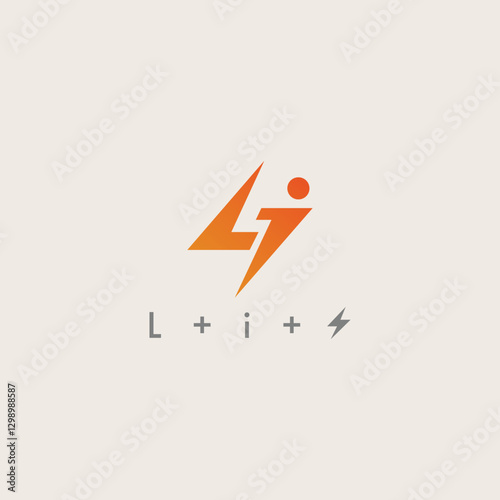 Minimal creative initial based Li logo and iL logo. Letter Li iL creative elegant monogram