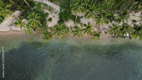 Beautiful beach in Indonesia