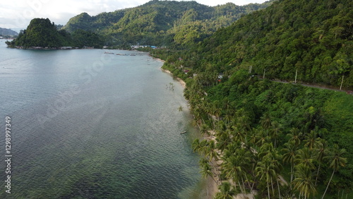 Beautiful beach in Indonesia