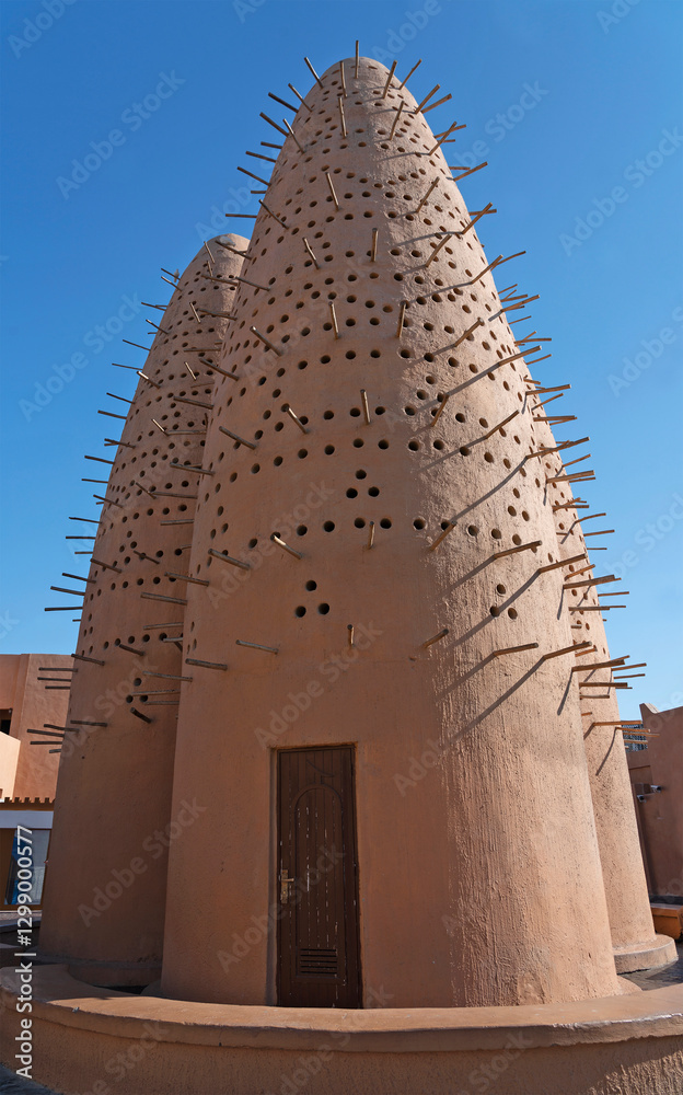 Eastern bird towers