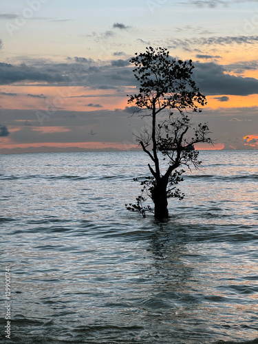 Beautiful beach in Indonesia