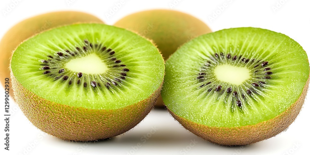 Fototapeta premium a kiwi fruit cut in half