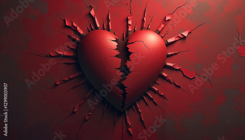  Symbolic Heart Representing Love, Passion, and Emotion  
