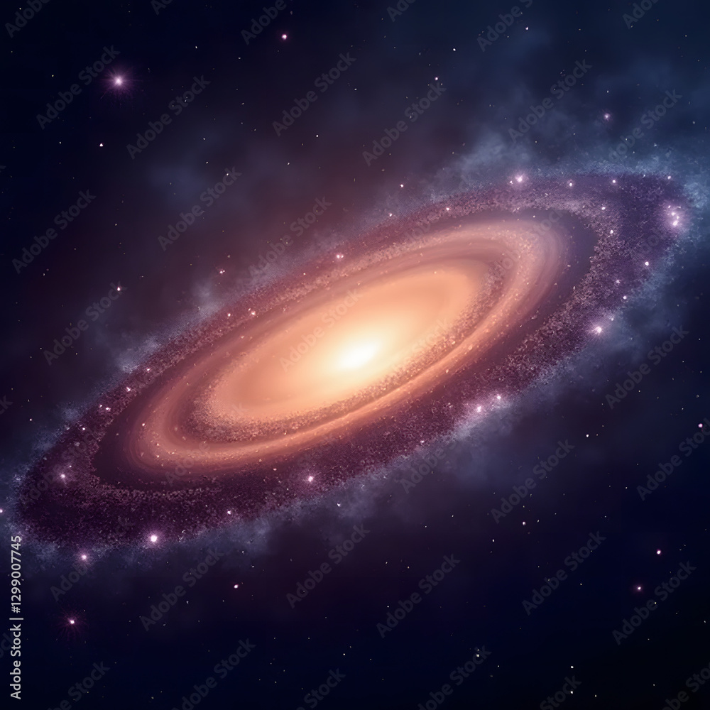 Fototapeta premium galaxy in space