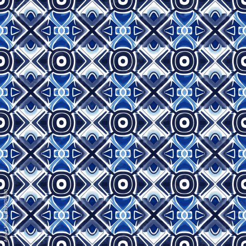 Modern  pattern with multicolor abstract shapes. Colorful abstract background.
