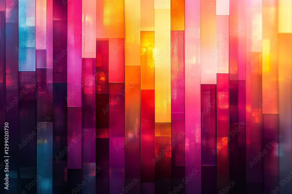 Abstract Colorful Vertical Rectangular Pattern Design Abstract Colorful Vertical Rectangular Pattern Design