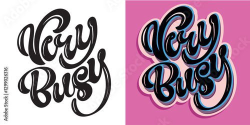 Trendy hand drawn doodle lettering quote. Lettering for t-shirt design, mug print, bag print, clothes fashion. 100% hand drawn vector image.