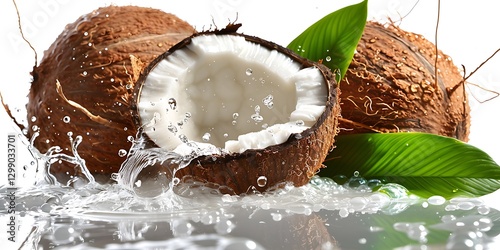 a coconut and a coconut