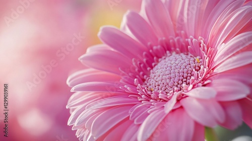 Vibrant Pink Flower Close-up for Nature and Botanical Concepts in High Resolution Image