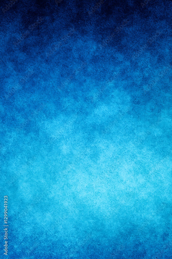 Fototapeta premium Soft Blue Gradient Background with Abstract Texture for Creative Design Projects and Artworks