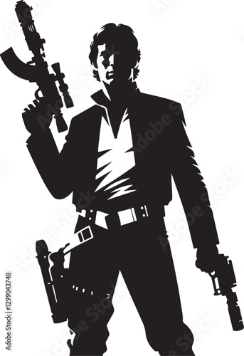 Intergalactic smuggler vector