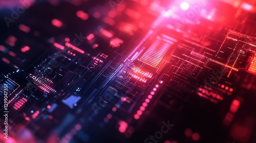 Wallpaper Mural modern tech background abstract design Torontodigital.ca