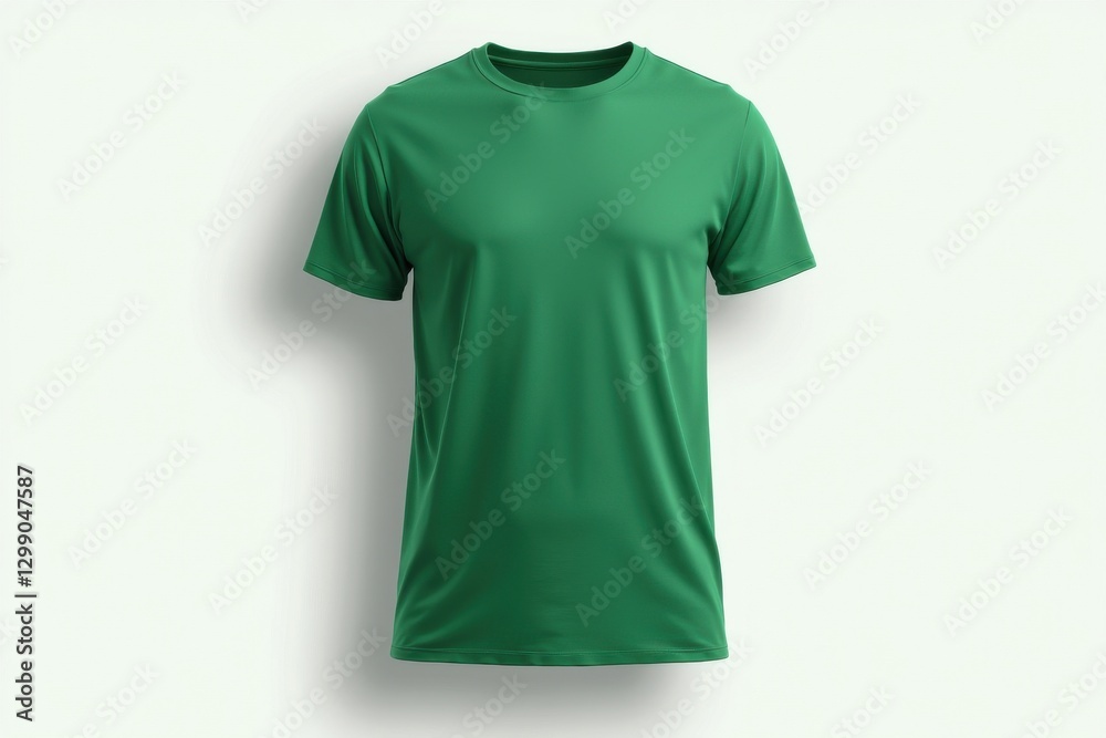Bright green athletic shirt on display for sale Bright green athletic shirt on display for sale