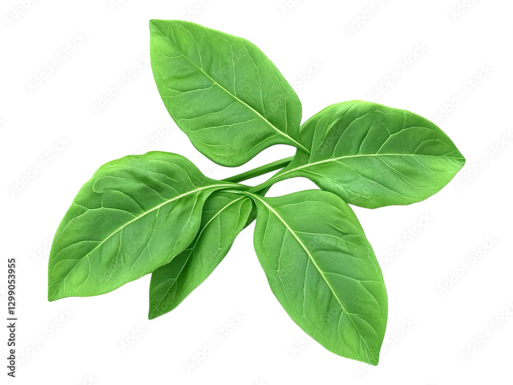 cluster of salad leaves cluster of salad leaves