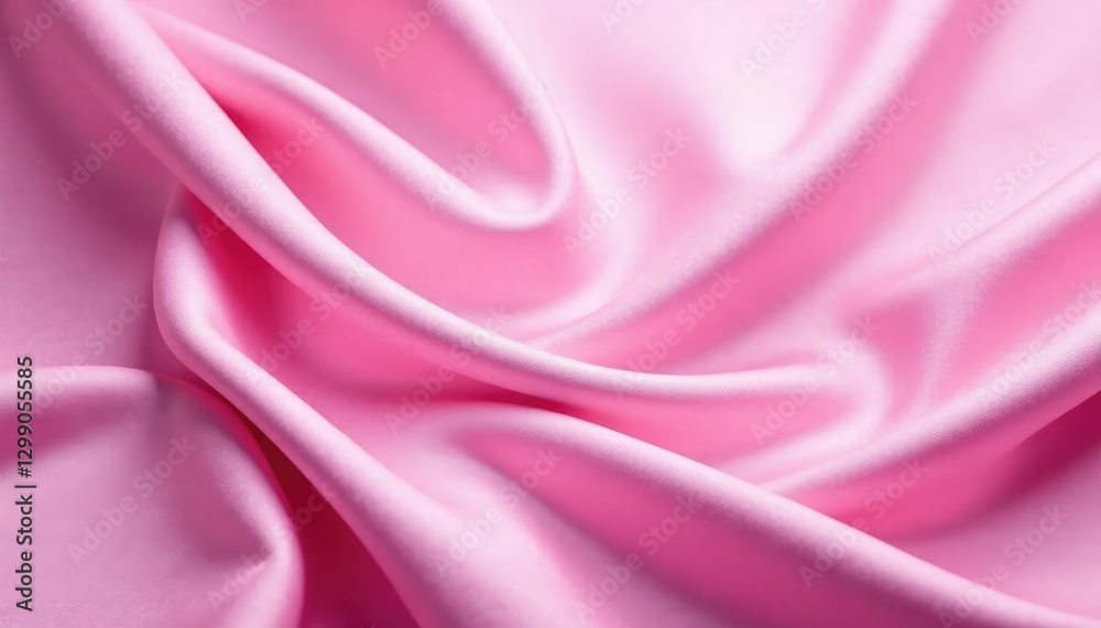 Fototapeta premium Pink silk background with a subtle gradient effect, sheen, gradient, fabric
