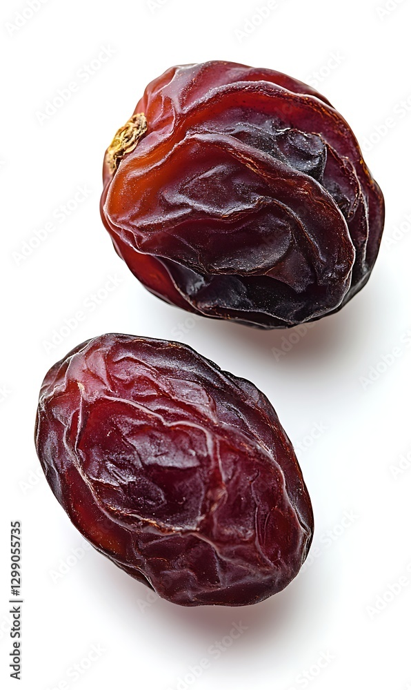 a close up of a raisin