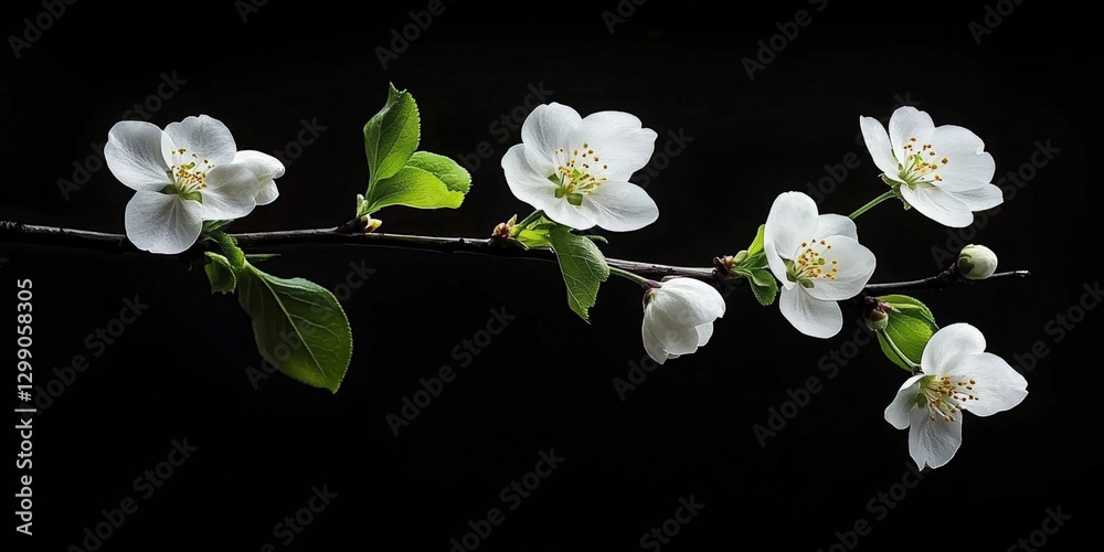 Obraz premium Perfect for floral-themed decoration and design projects.