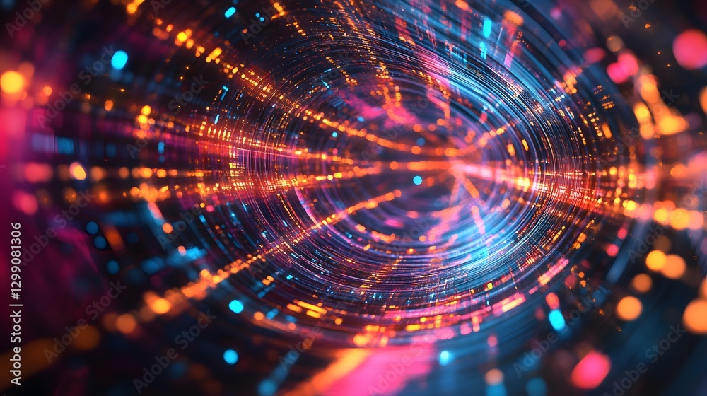 Vibrant Abstract Technology Design Vibrant Abstract Technology Design