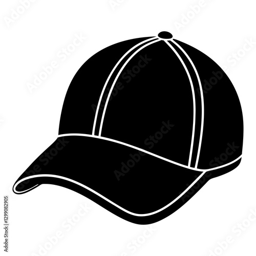 Baseball Cap silhouette vector