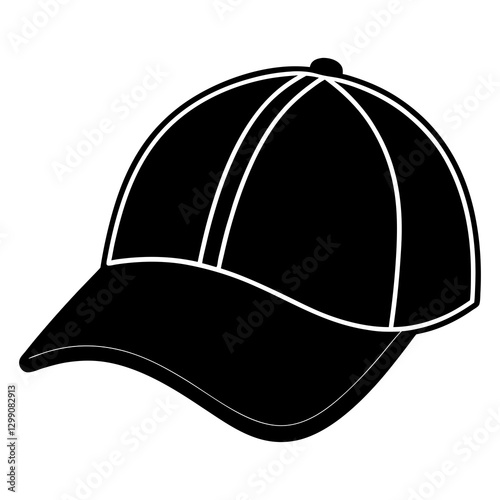 Baseball Cap silhouette vector