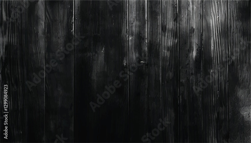 Black wood texture. Black wooden background. Wood grains. Texture of natural black wood. 