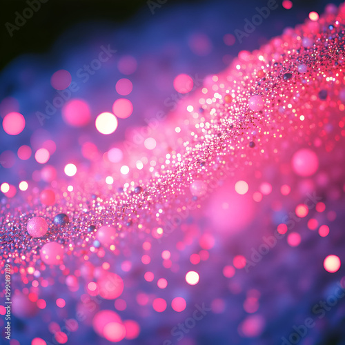 pink bokeh background