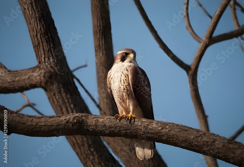 Majestic Red-Tailed Hawk in Flight – A Powerful Raptor in the Wild. photo