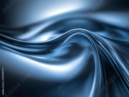 abstract blue silk background