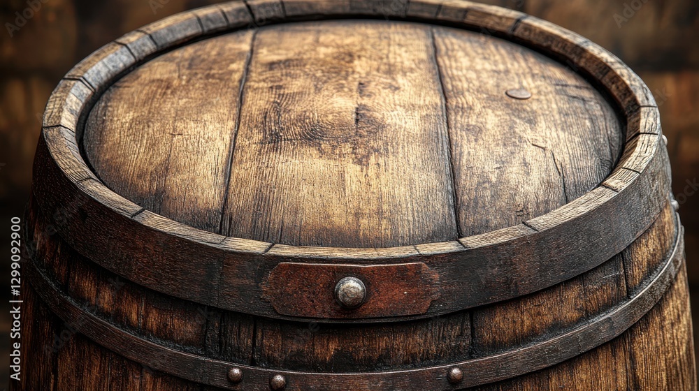wooden oak barrel isolated,studio background wooden oak barrel isolated,studio background