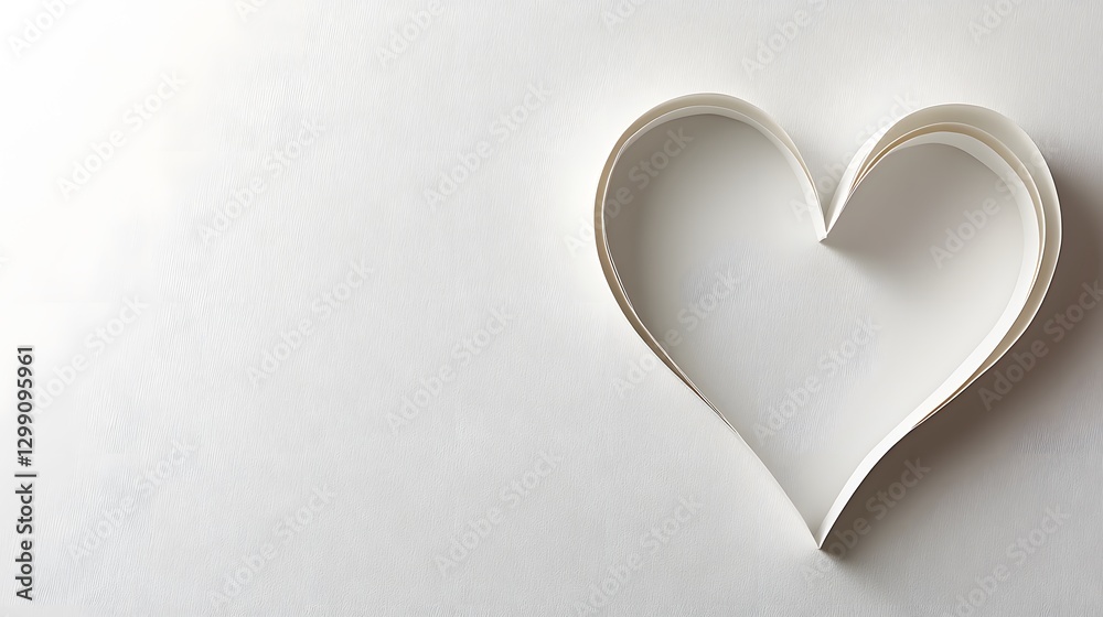Elegant Heart Line Design for Valentine's and Mother's Day Invitations Elegant Heart Line Design for Valentine's and Mother's Day Invitations