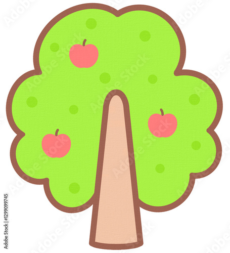 Plant the Cute Apple Tree