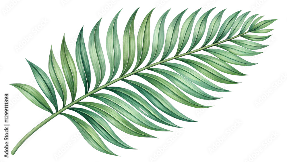 fern leaf isolated on white background fern leaf isolated on white background