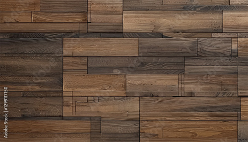 Wooden floor. Wooden background. Wooden texture parquet background. Wood plank background.