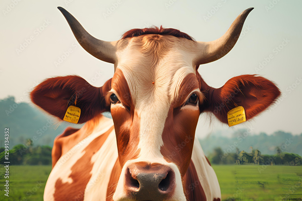Cow Isolated