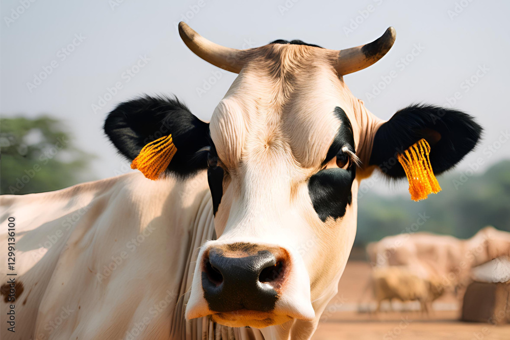 Cow Isolated