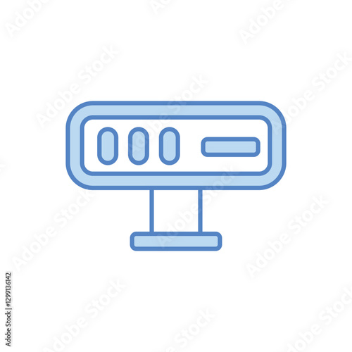 Motion Sensor vector icon