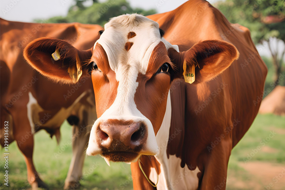 Cow Isolated