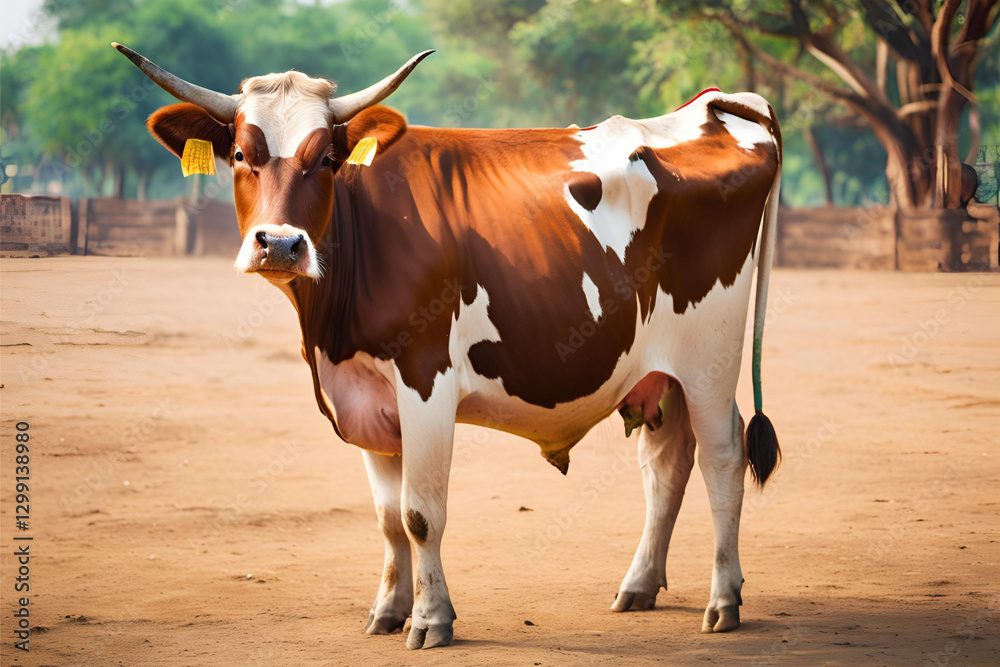 Cow Isolated