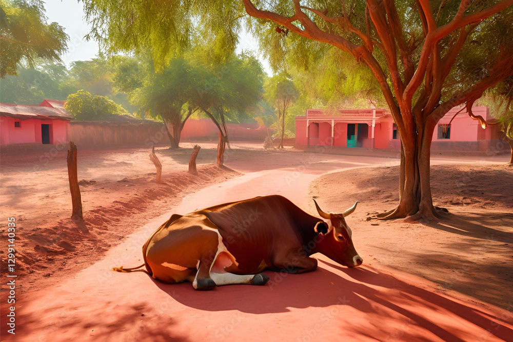 Cow Isolated