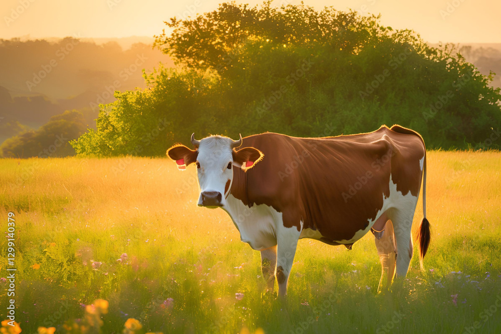 Cow Isolated