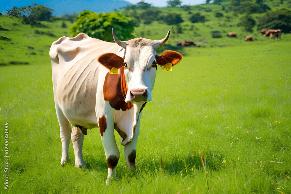 Cow Isolated