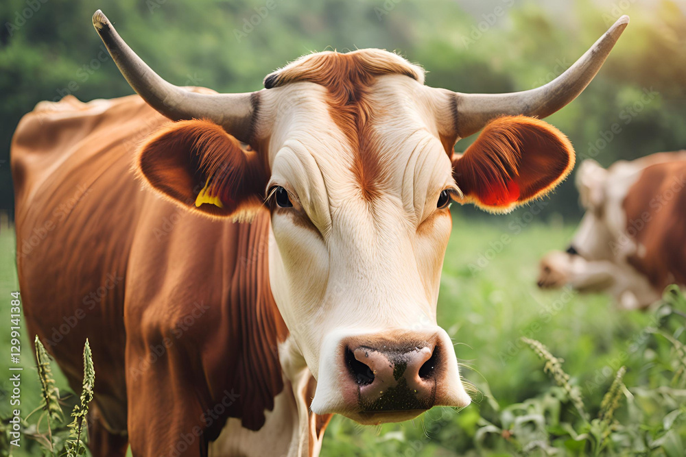 Cow Isolated
