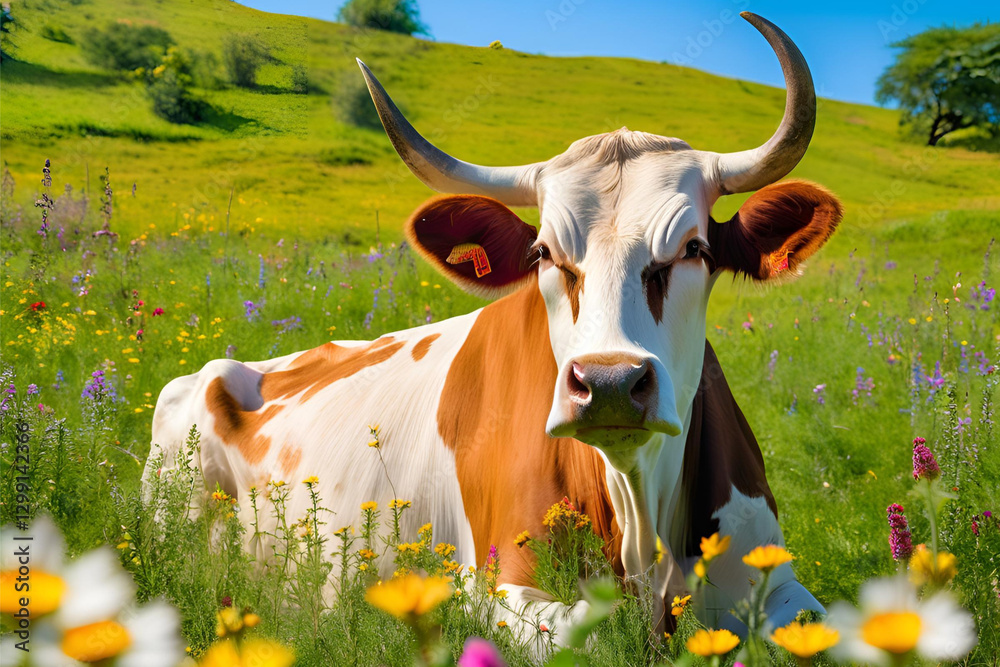 Cow Isolated