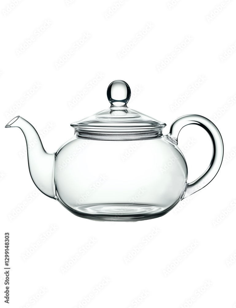 Clear Glass Teapot with Round Spherical Shape and Borosilicate Glass for Elegant Tableware PNG isolated Transparent White Background Photo Image Full hd 4k Download Clear Glass Teapot with Round Spherical Shape and Borosilicate Glass for Elegant Tableware PNG isolated Transparent White Background Photo Image Full hd 4k Download